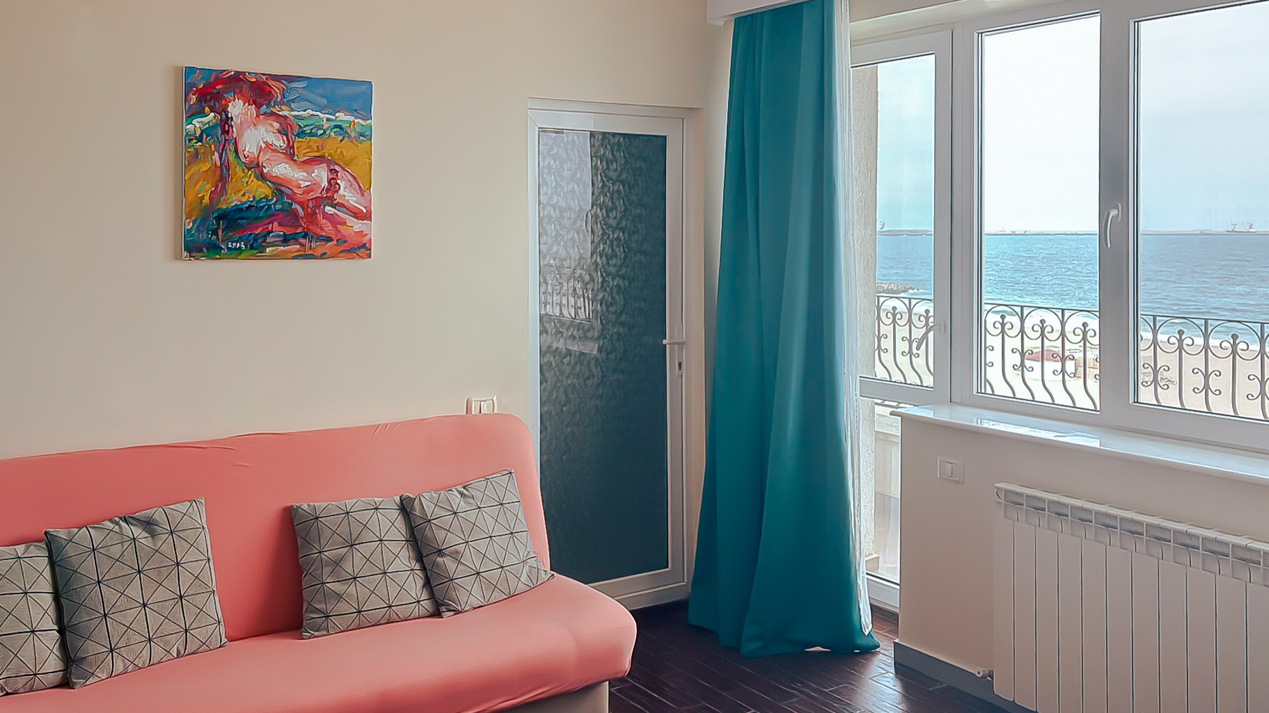 Deluxe Double Room with Balcony and Sea View